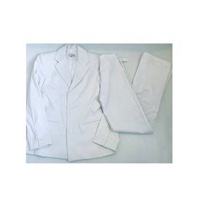 Pano Profano Stretch cotton blend white suit 4/38